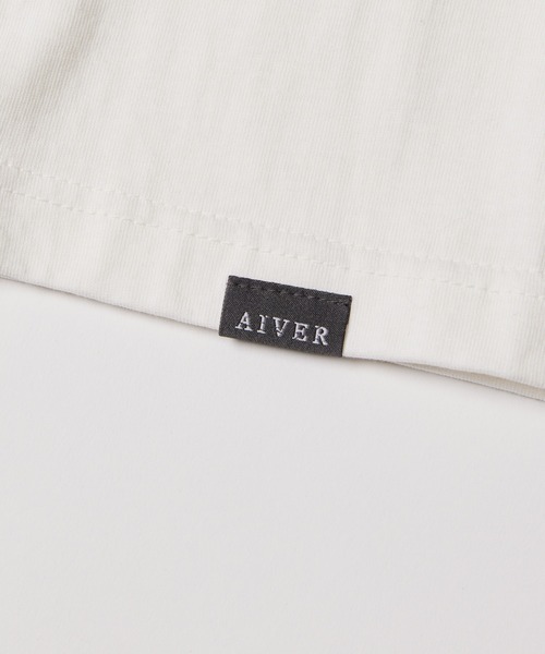 「AIVER」 長袖Tシャツ MEDIUM ブラック メンズ_画像7