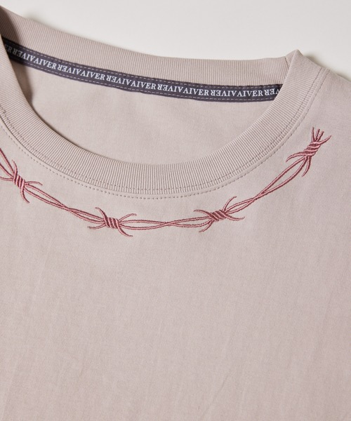 「AIVER」 長袖Tシャツ MEDIUM ブラック メンズ_画像9