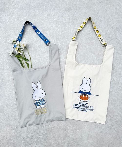 トートバッグ Dick Bruna ストラップ付ショッパーバッグ 「バースデー