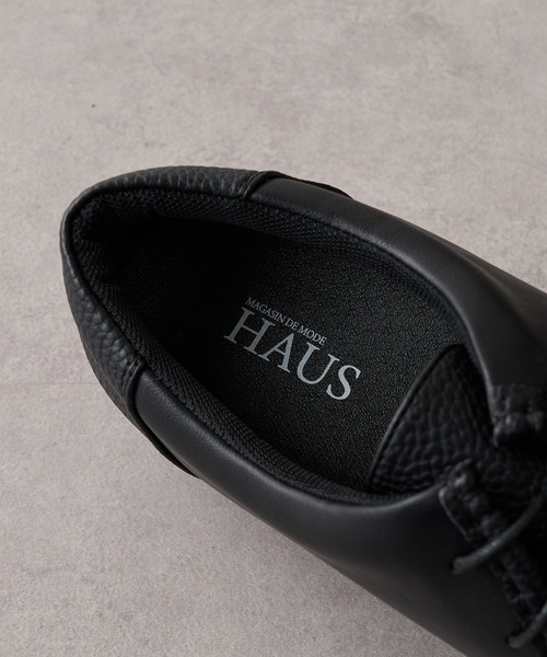 「HAUS」 シューズ L ブラック メンズ_画像7