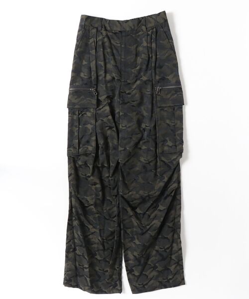 カーゴパンツ 「JUHA」CAMOUFLAGE CARGO PANTS メンズの画像