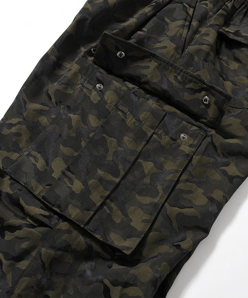 カーゴパンツ 「JUHA」CAMOUFLAGE CARGO PANTS メンズの画像