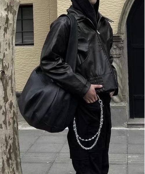 「NEW GENTLEMAN」 ショルダーバッグ FREE ブラック メンズ_画像6