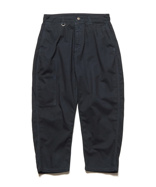 SOPHNET.（ソフネット） パンツ DAMAGED WIDE CROPPED PANTS メンズ