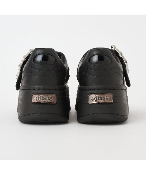 「+diana」 ローカットスニーカー 23.5cm シルバー レディース_画像8