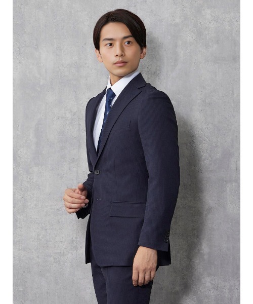 「Perfect Suit FActory」 スーツ AB7 ネイビー メンズ_画像4
