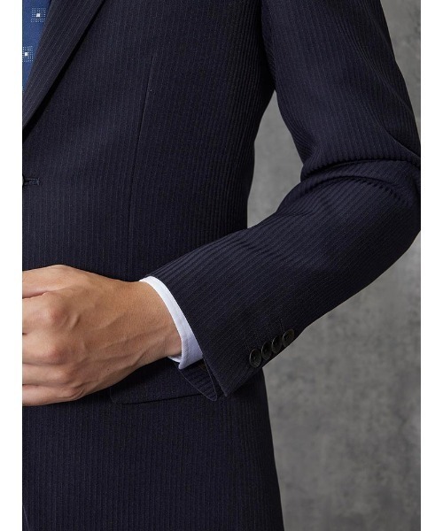 「Perfect Suit FActory」 スーツ AB7 ネイビー メンズ_画像6