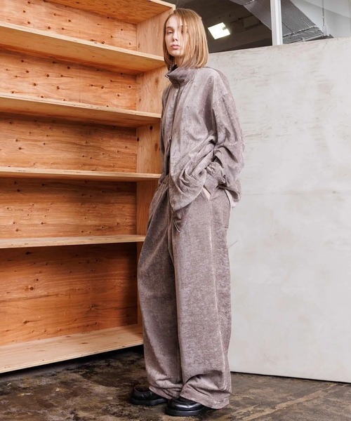 VOAAOV（ヴォアーブ） ブルゾン アウター CAT MOGOL Stand Collar Zip