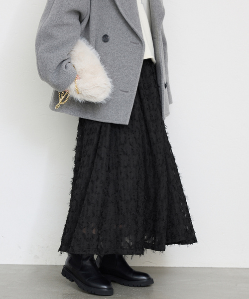 「SLOBE IENA」 フレアスカート 38 ブラック レディース_画像9