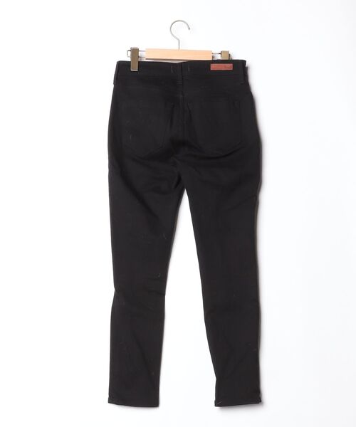 「YANUK」 スキニーデニムパンツ 26inch ブラック レディース_画像2