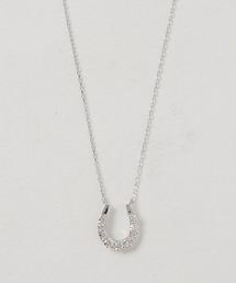 con affetto(ファッション) ネックレス K18ダイヤホースシュー