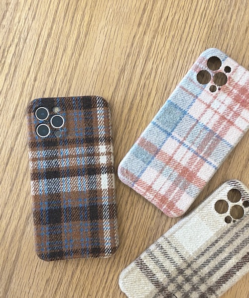 familiar チェック柄 iPhoneケース iphone14pro iPhoneケース（14Pro）〈ルクアイーレ店限定〉｜ファミリア公式