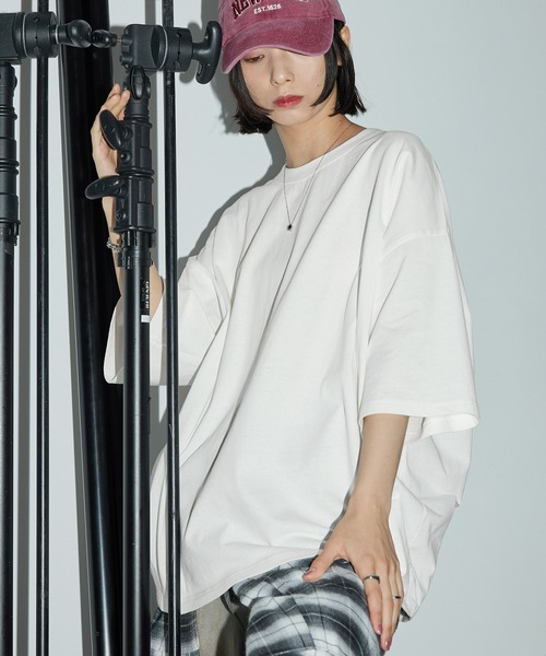 tシャツ 30/1バルーンプルオーバー レディース Anchor Smith tシャツ ダーツオーバーバルーンTee メンズ