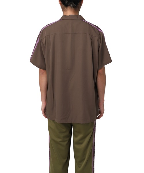 MYne シャツ 「MYne」MYne Jacquard Tape Half Sleeve Shirt メンズ 