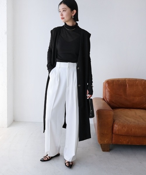 ベスト ジレ ウールVネックロングジレ ベスト レディース 楽天市場】ベスト ジレ ロングベスト トップス 薄手 【即納