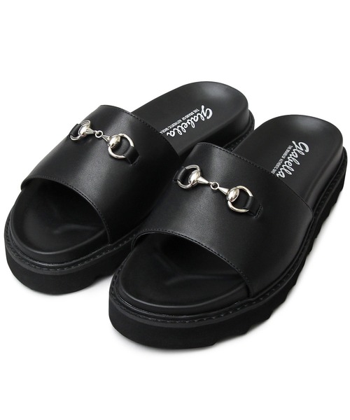 TopIsm サンダル シャークソールビットサンダル メンズ