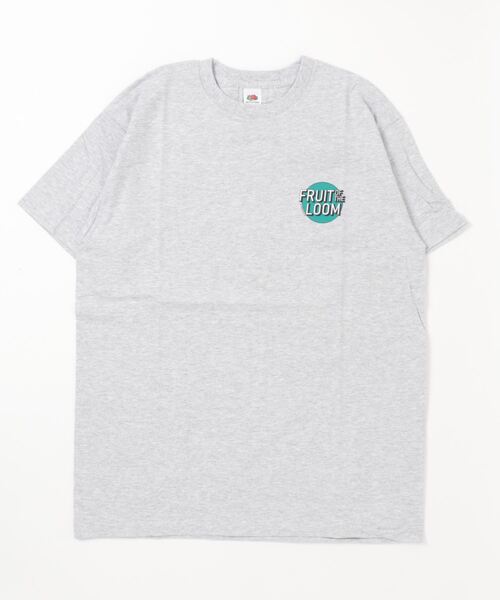 tシャツ 「LOURMARIN」ロゴプリントコットンTシャツ レディース FRUIT OF THE LOOM tシャツ 「FRUIT LOOM」UNISEXリンガーT