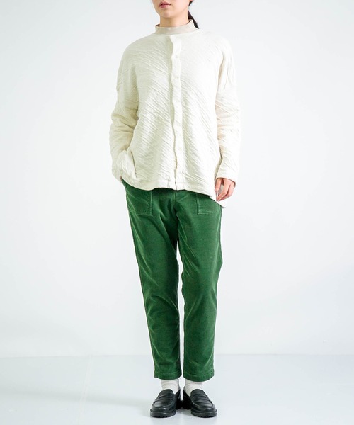 D.M.G｜コーデュロイ 裏起毛 パンツ D.M.G. パンツ 「D.M.G / ディーエムジー」 コーデュロイ裏起毛ハイ