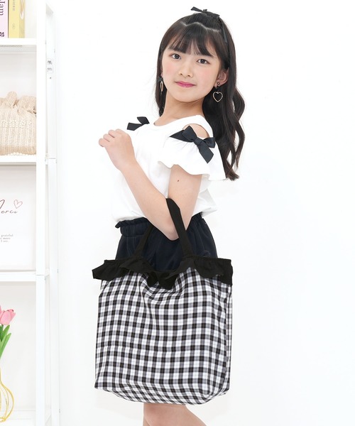 Bee des Bee レッスンバッグ ギンガムチェック レッスントートバッグ