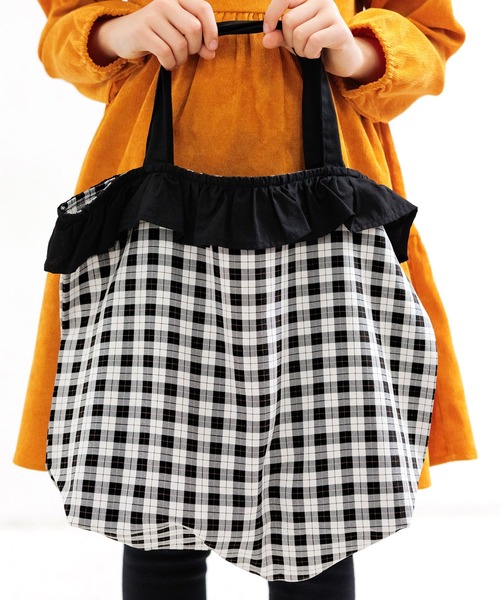 Bee des Bee レッスンバッグ ギンガムチェック レッスントートバッグ