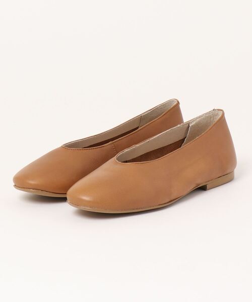 新品未使用！BONTRE（ボントレ）ソフトフラットパンプス スペイン製 39 BONTRE パンプス ソフトフラットパンプス/BONTRE 02501-RS