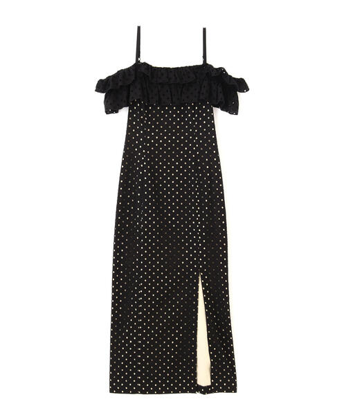 JILL STUART（ジルスチュアート） ワンピース ドットエンブロイダリー