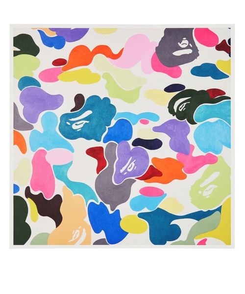 A BATHING APE ポスター BAPE GALLERY/BAPE MULTI CAMO BY SHARK