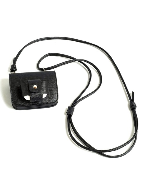 NO ID. ショルダーバッグ コンパクトショルダーBAG メンズ