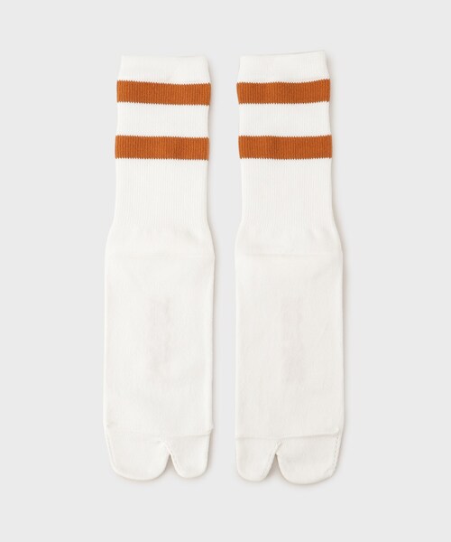 靴下 「NAPRON」 BORDER HANPU TABI SOX メンズ | TAKEO KIKUCHI | 03