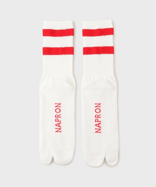 靴下 「NAPRON」 BORDER HANPU TABI SOX メンズ | TAKEO KIKUCHI | 06