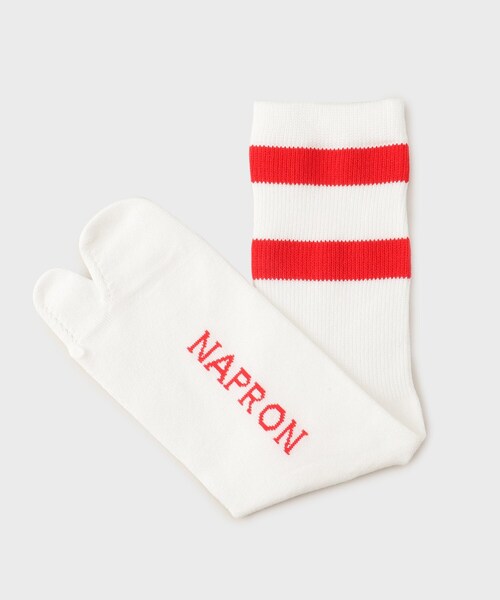 靴下 「NAPRON」 BORDER HANPU TABI SOX メンズ | TAKEO KIKUCHI | 10