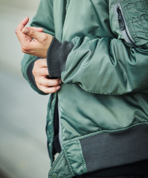【FRAMe WORK】MA-1ベスト FRAMeWORK（フレームワーク）｜MA-1一覧 - WEAR