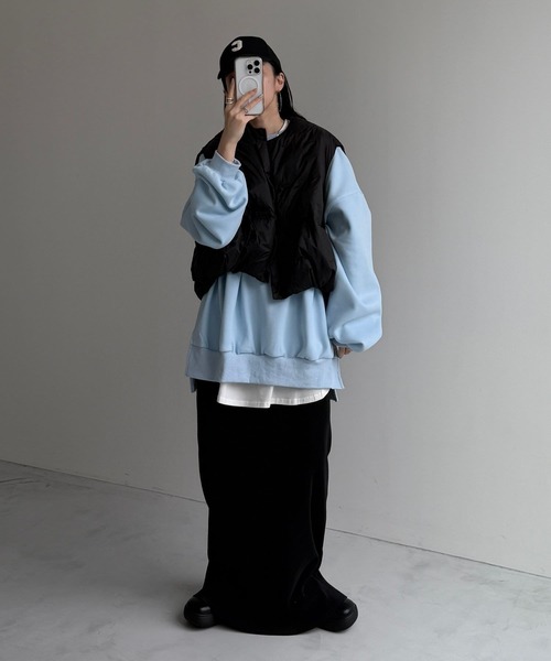 wee9s ダウンベスト ベスト egg down vest / エッグショート