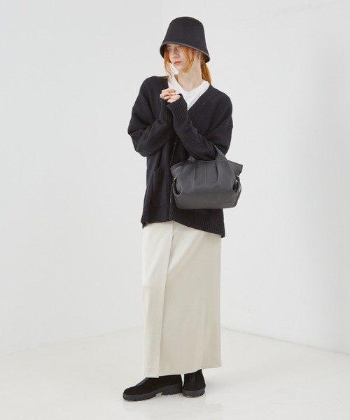 ベルリオーズ ニットキャップ ショルダーバッグ セット LOWELL things ショルダーバッグ バッグ Catnap/ソフトレザー