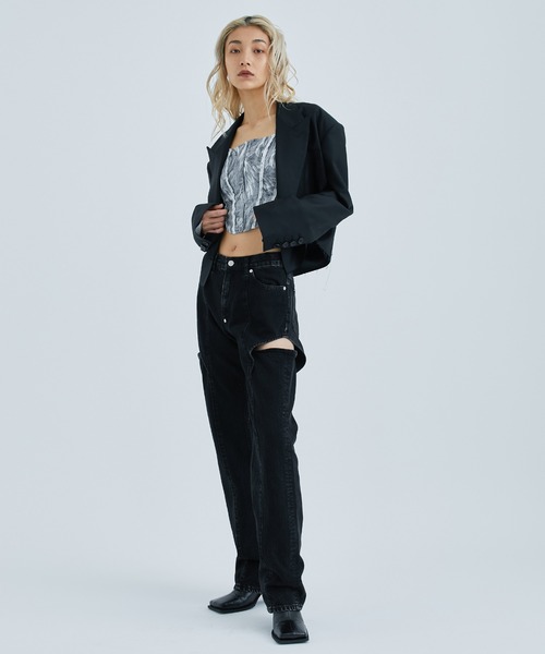 JOHN LAWRENCE SULLIVAN 21AW イヤーフック トップス JOHN LAWRENCE SULLIVAN 21AW イヤーフック トップス