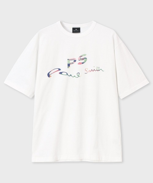 ✱レア✱美品✱ポールスミス/ ランダムステッカーシャツ【XL】¥19800 美品】ポールスミス☆ランダム ステッカー 総柄 長袖シャツ