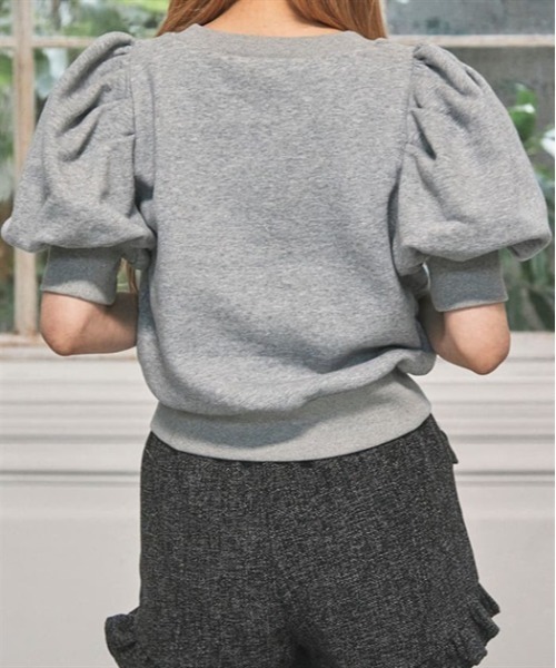 ひ*り様 最終値下　新品未使用タグ付　フィクルべべ　パフスリーブドールトップス Fickle Bebe（フィクルベベ） tシャツ パフスリーブフリーストップス
