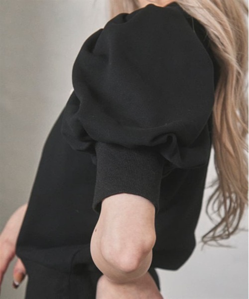 Fickle Bebe（フィクルベベ） tシャツ パフスリーブフリーストップス