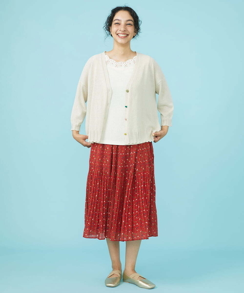 Jocomomola（ホコモモラ） スカート Pensamientos プリントスカート