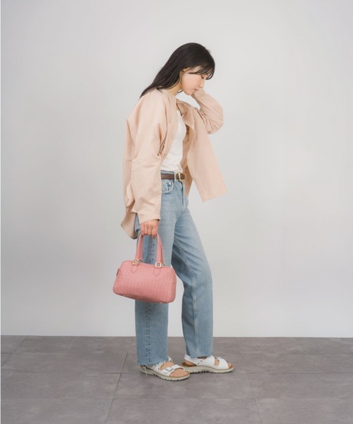 ハンドバッグ 「Pua Moena/ピュアモエナ」シープスキン メッシュ