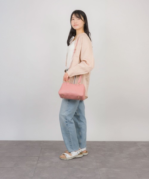 ハンドバッグ 「Pua Moena/ピュアモエナ」シープスキン メッシュ