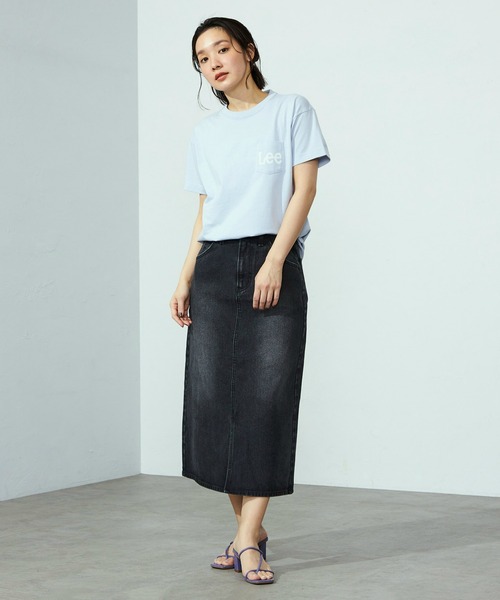 ★MAX MARA★アウトレット★ストレッチデニムペンシルスカート♪ Lee スカート BABE ストレッチ/ミドル丈デニムスカート サイズ