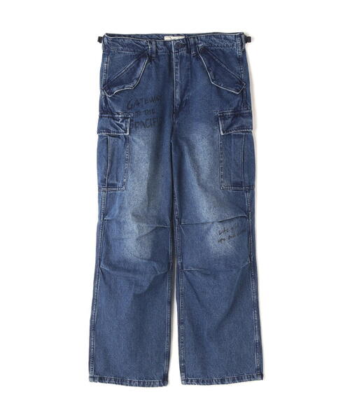 AVIREX カーゴパンツ　M-65 FATIGUE DENIM PANTS WEB&DEPOT限定》M-65 FATIGUE DENIM PANTS / M-65 ファティーグ