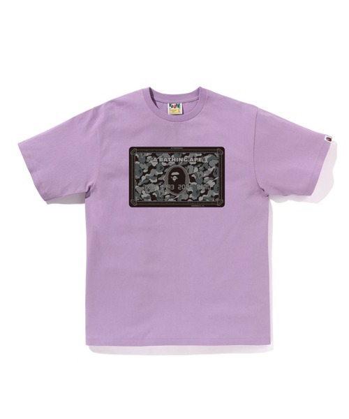 A BATHING APE（アベイシングエイプ） tシャツ BAPE CARD TEE BAPEC
