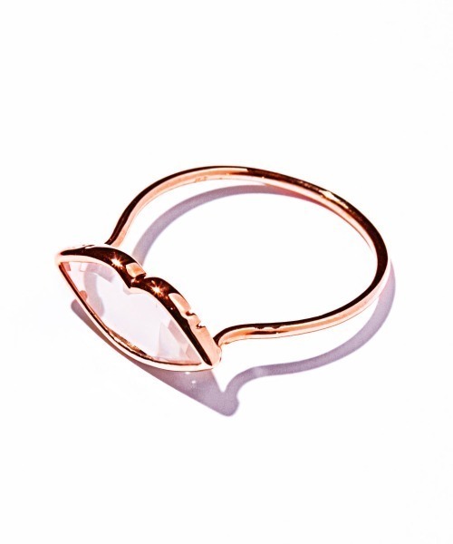 指輪 リング 「les bonbon」lip ring/リップ　リング レディースの画像