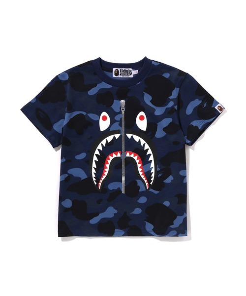 tシャツ COLOR CAMO SHARK MINI TEE レディース