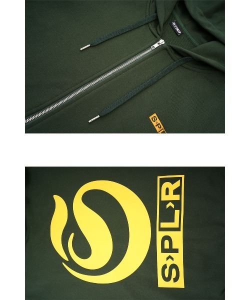 SPLR パーカー フーディー｜S Logo Zip Hoodie｜SPLR｜公式通販 メンズ