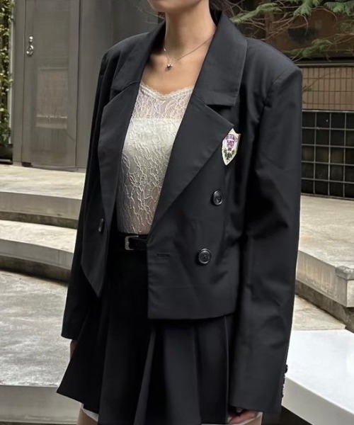 ジャケット・アウター ACLENT jacket ACLENT（アクレント） ジャケット テーラードジャケット エンブレム