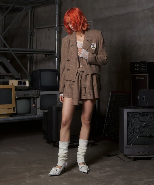 ACLENT（アクレント） ジャケット テーラードジャケット エンブレム