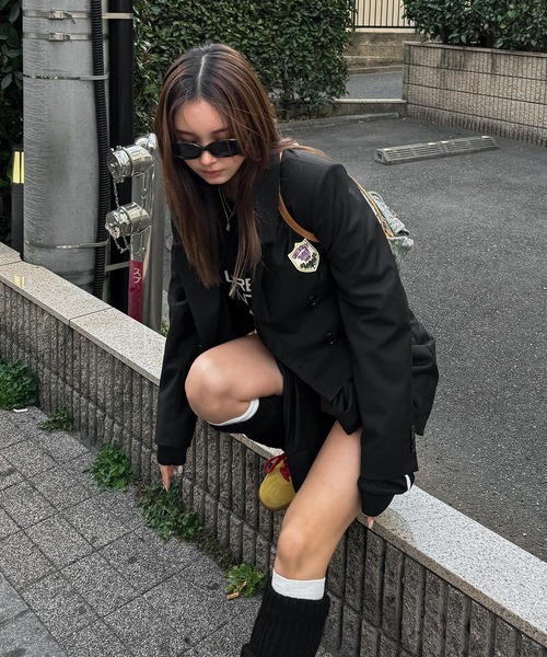 ACLENT（アクレント） ジャケット テーラードジャケット エンブレム